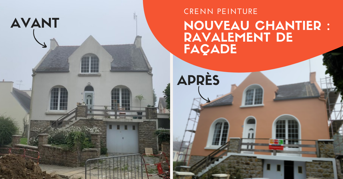 Nouveau chantier : Ravalement de façade