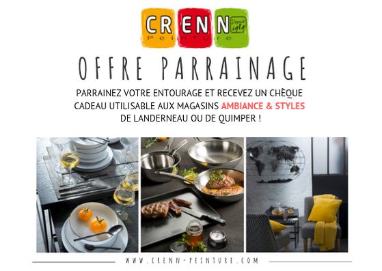 offre parrainage chez crenn peinture