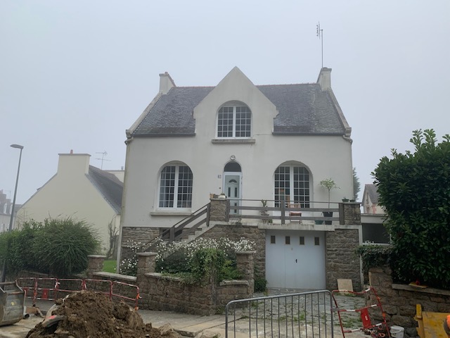 nouveau chantier ravalement facade avant